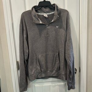 Victoria’s Secret Pink 1/4 zip pullover sweatshirt